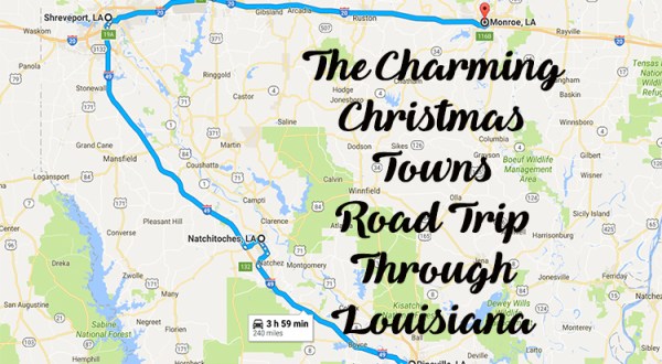 The Magical Road Trip Will Take You Through Louisiana’s Most Charming Christmas Towns
