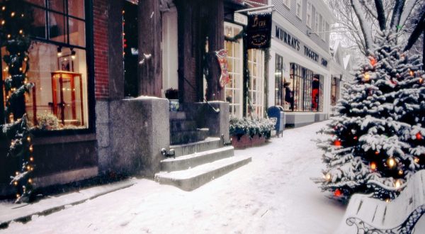 11 Main Streets In Massachusetts That Are Pure Magic During Christmastime