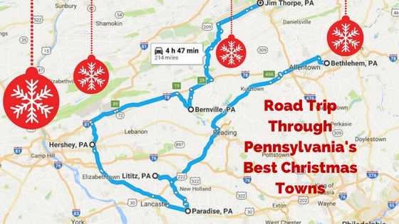 The Magical Road Trip Will Take You Through Pennsylvania’s Most Charming Christmas Towns