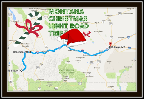 The Christmas Lights Road Trip Through Montana That's Nothing Short Of Magical