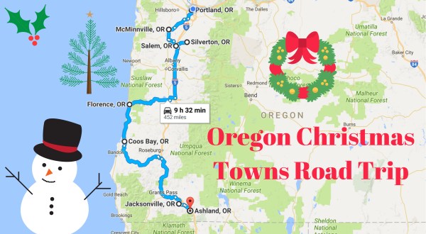 The Magical Road Trip That Will Take You Through Oregon’s Most Charming Christmas Towns