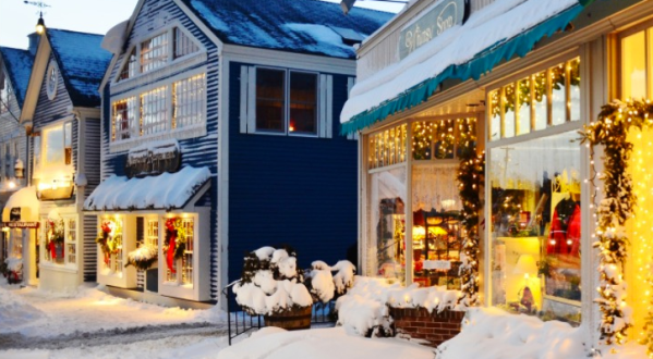 Kennebunkport Turns Into A Winter Wonderland Each Year In Maine