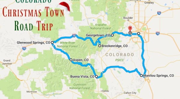 The Magical Road Trip Will Take You Through Colorado’s Most Charming Christmas Towns