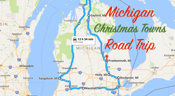 The Magical Road Trip Will Take You Through Michigan’s Most Charming Christmas Towns