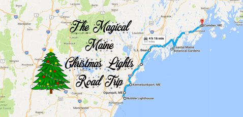 The Christmas Lights Road Trip Through Maine That's Nothing Short Of Magical