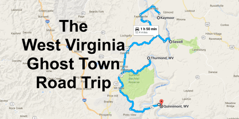 A Haunting Road Trip Through West Virginia Ghost Towns To Take If You Dare