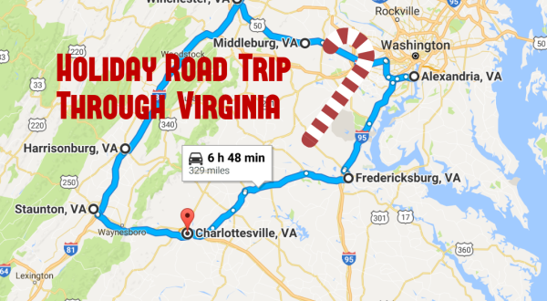 The Magical Road Trip Will Take You Through Virginia’s Most Charming Christmas Towns