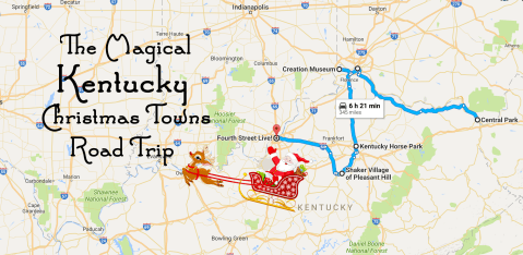 This Magical Road Trip Will Take You Through Kentucky's Most Charming Christmas Towns