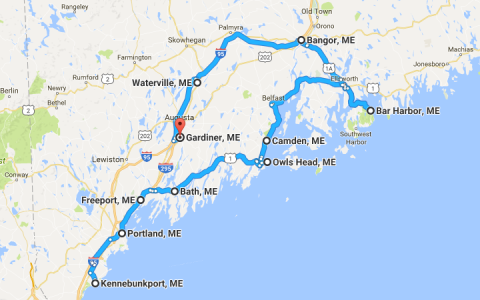 The Magical Road Trip Will Take You Through Maine's Most Charming Christmas Towns