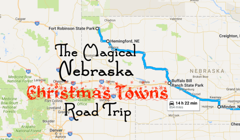 The Magical Road Trip That Will Take You Through Nebraska's Most Charming Christmas Towns