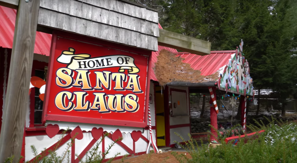 There’s Something Darkly Whimsical About This Abandoned Christmas Village