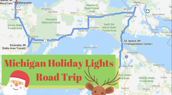 The Christmas Lights Road Trip Through Michigan That Will Take You To 8 Magical Displays