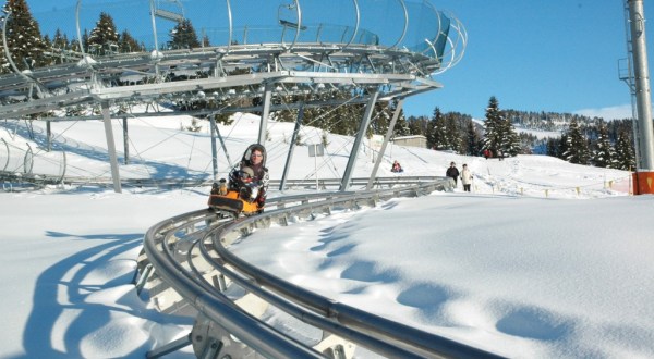 The Winter Coaster In Wyoming Will Take You On The Ride Of A Lifetime