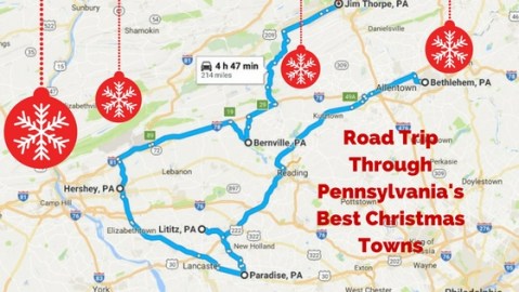 The Christmas Lights Road Trip Through Indiana That's Nothing Short Of Magical