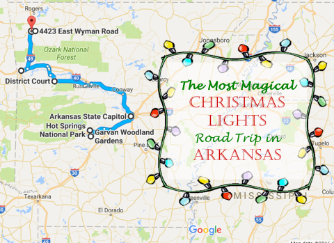 The Christmas Lights Road Trip Through Arkansas That's Nothing Short Of Magical