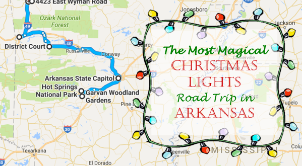 The Christmas Lights Road Trip Through Arkansas That’s Nothing Short Of Magical