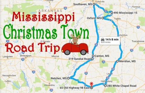 The Magical Road Trip Will Take You Through Mississippi's Most Charming Christmas Towns