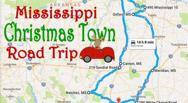 The Magical Road Trip Will Take You Through Mississippi’s Most Charming Christmas Towns