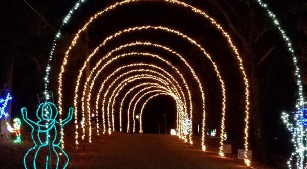 A Visit To The Lights On The Island Christmas Display In Oklahoma Is Unforgettable