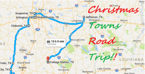 The Magical Road Trip Will Take You Through Texas' Most Charming Christmas Towns