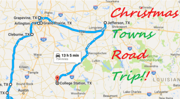 The Magical Road Trip Will Take You Through Texas’ Most Charming Christmas Towns