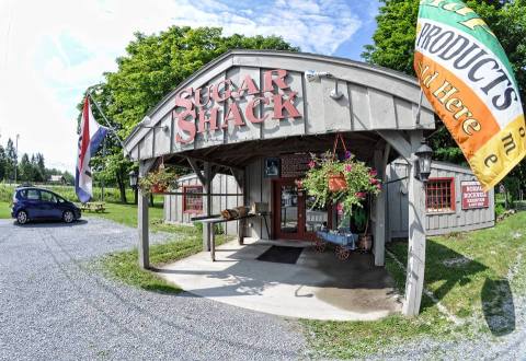 You'll Never Guess What's Hiding In This Small Town Vermont Sugar Shack
