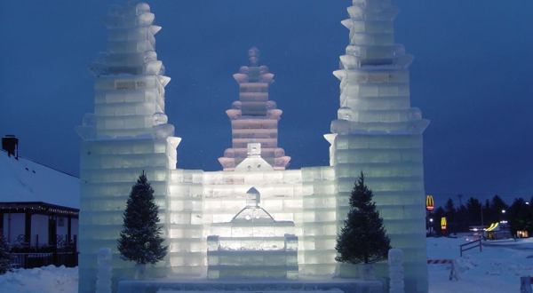 Most People Don’t Know This Small Town Wisconsin Ice Castle Even Exists