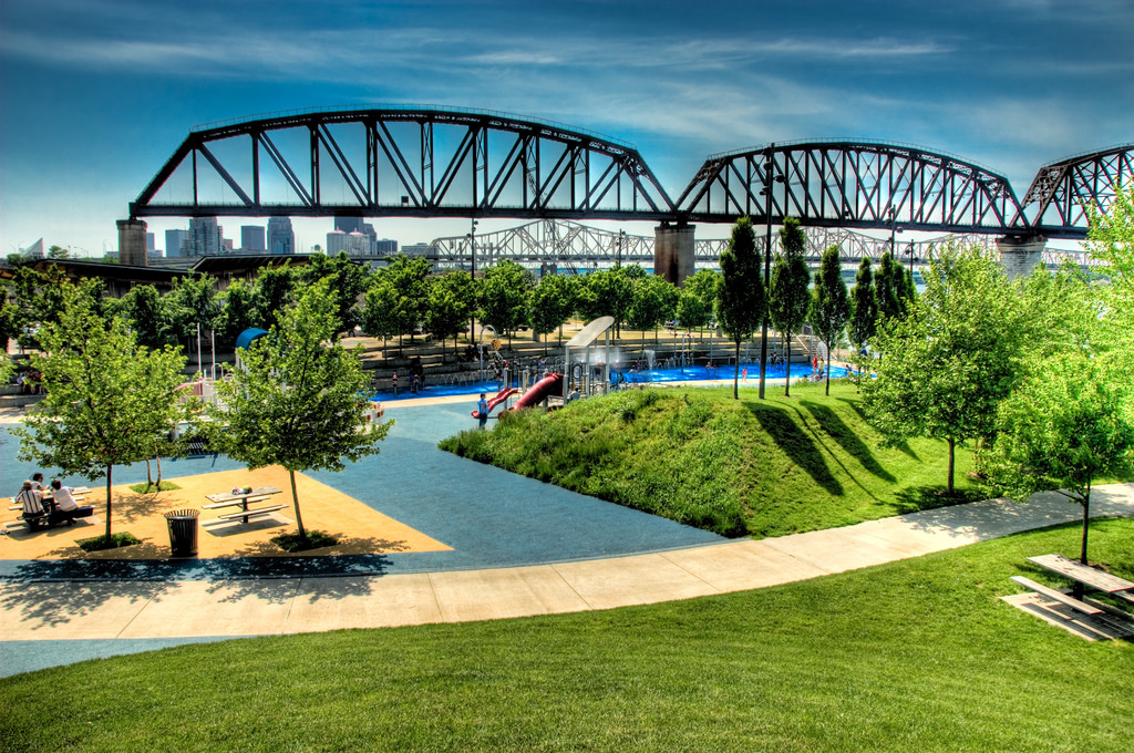 Louisville Waterfront Park - Louisville, KY - A Profile of Urban Parks