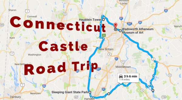 This Road Trip To Connecticut’s Most Majestic Castles Is Like Something From A Fairytale