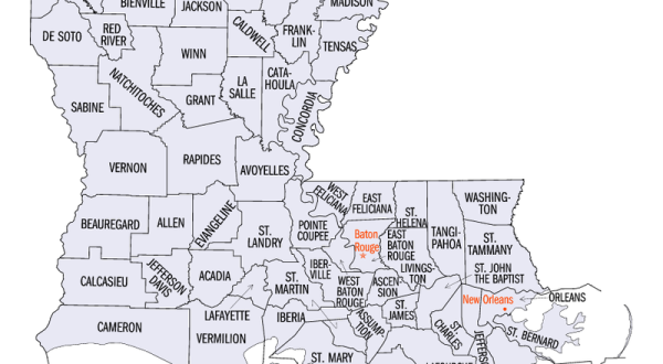 Most People Don’t Know How These 15 Louisiana Parishes Got Their Names