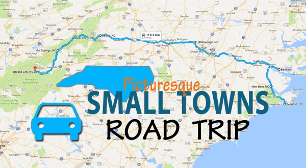 Take This Road Trip Through North Carolina’s Most Picturesque Small Towns For A Charming Experience