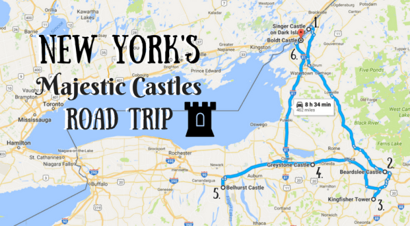 This Road Trip To New York’s Most Majestic Castles Is Like Something From A Fairytale