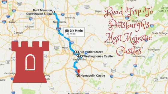 This Road Trip To The Most Majestic Castles Around Pittsburgh Is Like Something From A Fairytale