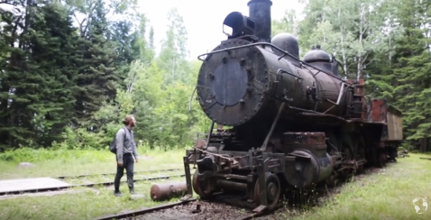 These Abandoned Locomotives Are Hiding Deep In The Woods Of Maine