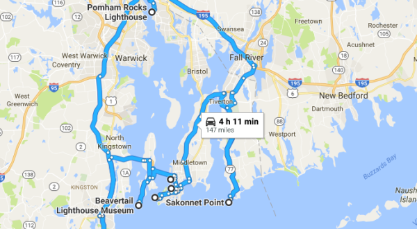 The Lighthouse Road Trip On The Rhode Island Coast That’s Dreamily Beautiful
