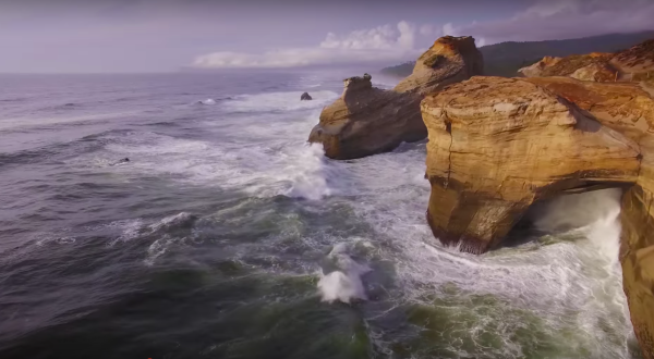 Someone Flew A Drone High Above Oregon And Captured The Most Breathtaking Footage