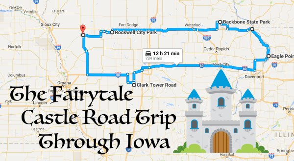 This Road Trip To Iowa’s Most Majestic Castles Is Like Something From A Fairytale
