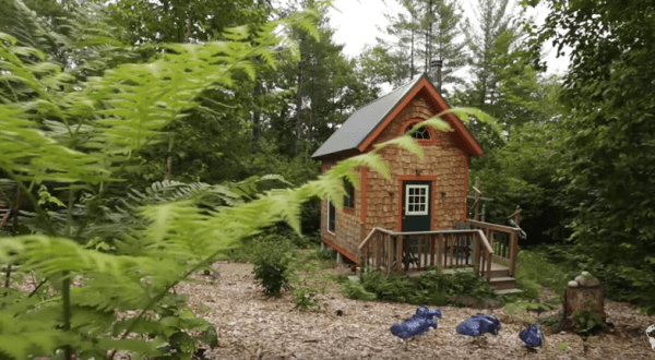 This Tiny Maine Cabin In The Middle Of Nowhere Will Enchant You