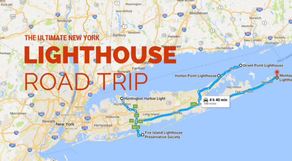 The Lighthouse Road Trip On The New York Coast That’s Dreamily Beautiful