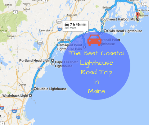 The Lighthouse Road Trip On The Maine Coast That's Dreamily Beautiful