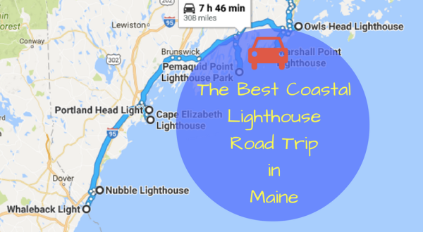 The Lighthouse Road Trip On The Maine Coast That’s Dreamily Beautiful