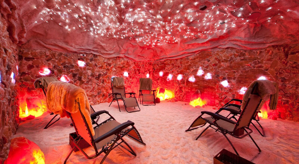 A One-Of-A-Kind Salt Cave In Ohio, Tranquility Salt Cave Completely Relaxes You