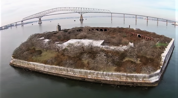 Someone Flew A Drone High Above Maryland And Captured The Most Breathtaking Footage