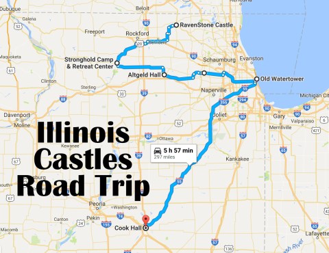 This Road Trip To Illinois' Most Majestic Castles Is Like Something From A Fairytale