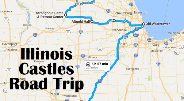 This Road Trip To Illinois’ Most Majestic Castles Is Like Something From A Fairytale