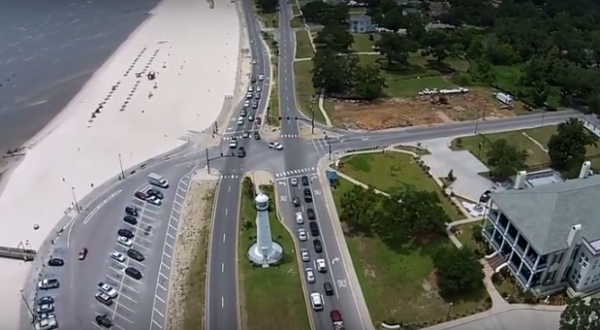 Someone Flew A Drone High Above Mississippi And Captured The Most Breathtaking Footage