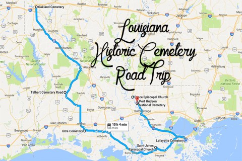 Take This Unique Historic Cemetery Road Trip Through Louisiana...If You Dare