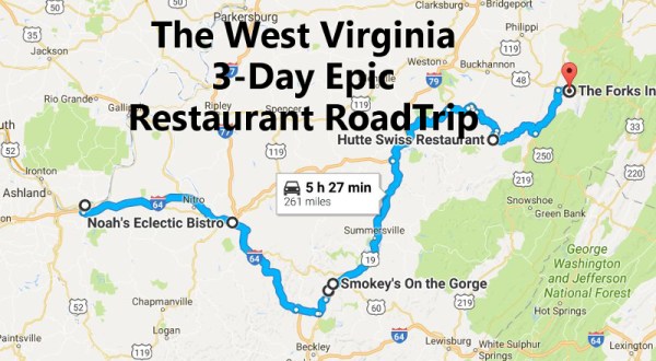 This Epic 3-Day Restaurant Road Trip In West Virginia Will Satisfy Your Adventurous Stomach