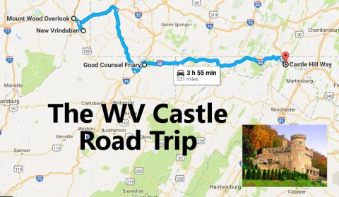 This Road Trip To West Virginia’s Most Majestic Castles Is Like Something From A Fairytale