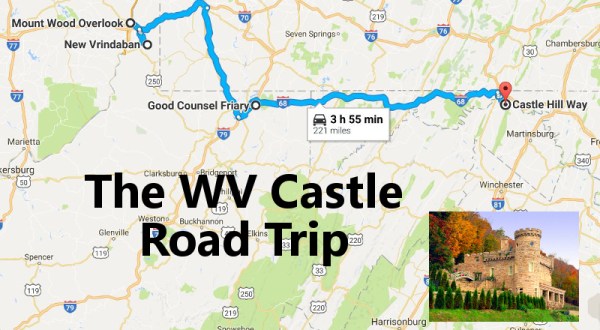 This Road Trip To West Virginia’s Most Majestic Castles Is Like Something From A Fairytale